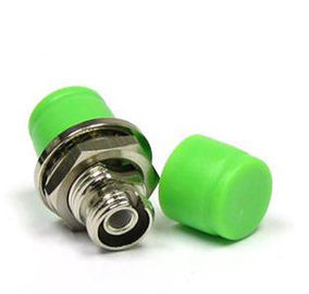 Single D Type FC APC / UPC Fiber Optic Adapter Green Or Red Color
