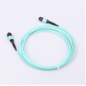 MPO / UPC MTP Fiber Optic Patch Cord 3.0mm 12F MM 5m