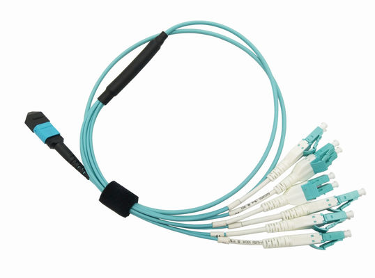 LC DX Mutilmode OM4 OM3 Breakout Patch Cord