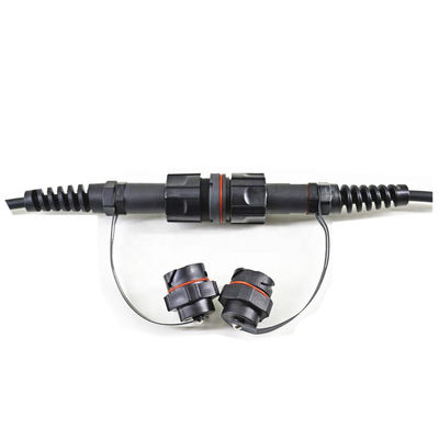 Waterproof Duplex LC ODVA Fiber Optic Connector Assembly