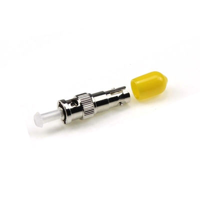 Yellow Hat 30dB Metal ST Singlemode Fiber Optical Attenuator