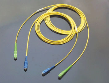 High Reliability Fiber Optic Patch Cord SC / UPC to SC / UPC SX SM 0.9mm LSZH