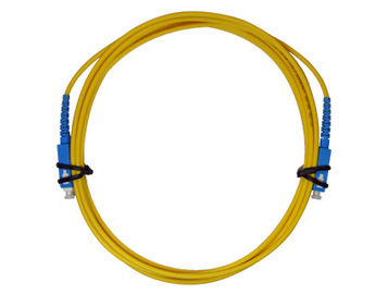 High dense connection SC Fiber Optic Patch Cord general push / pull style connector