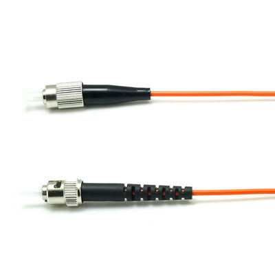 Mutilmode Simplex Fiber Optic Patch Cord FC ST , 0.9mm / 2.0mm / 3.0mm Diameter