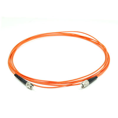 Mutilmode Simplex Fiber Optic Patch Cord FC ST , 0.9mm / 2.0mm / 3.0mm Diameter