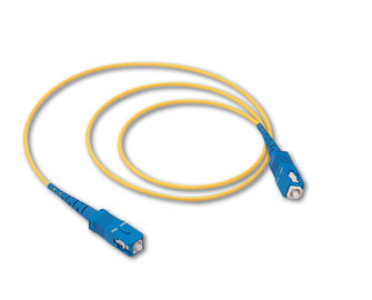 High dense connection SC Fiber Optic Patch Cord general push / pull style connector