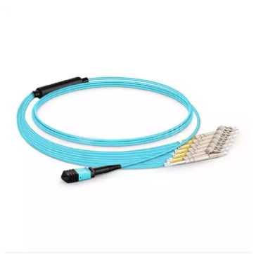 Conector rápido MPO UPC de Ftth al cordón de remiendo de la fibra óptica del LC