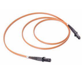 MTRJ Duplex Fiber Optic Patch Cord Multimode 50/125um , Orange LSZH Out Jacket Cable