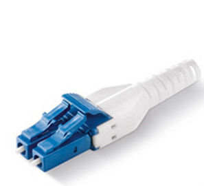 Conector de cable de fibra óptica unimodal de la fibra de Uniboot del duplex de los conectores LC/UPC