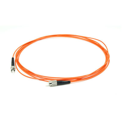 Mutilmode Simplex Fiber Optic Patch Cord FC ST , 0.9mm / 2.0mm / 3.0mm Diameter