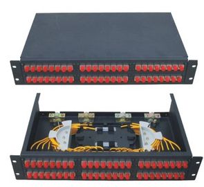 480 * 250 * 1U GPZ / RM - Panel de conexiones de fibra óptica para montaje en Rack SC12